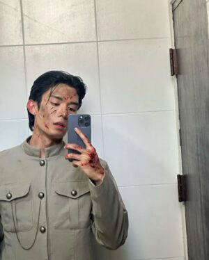 Siraphop Manithikhun Instagram - ข้าจะสู้เพือเจ้าเอง5555 สภาพจะไหวมั้ย🖤

⚠️ :  Fake blood