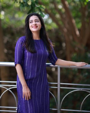 Sivakami Anantha Narayan Instagram - 👗: @marianna_orbiz 
📷: @baljithm 
#lailamoviepromotions