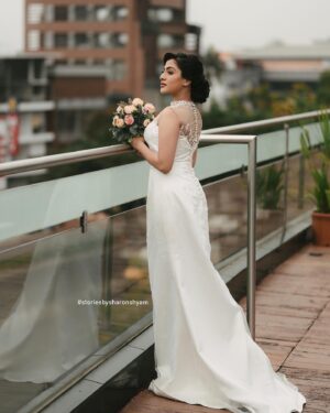 Sivakami Anantha Narayan Instagram - #addshoot
📷: @storiesbysharonshyam 
💄: @soumyashyam_makeupartist