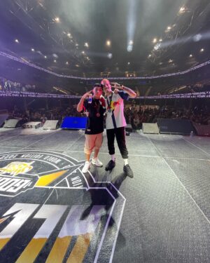 Skone Instagram - Hoy logramos el 2 puesto frente a unos @chutyvk y @marithearap intratables. Tras varios tropiezos , estamos dentrisimo. Gracias mi @nekroos_nside , te quiero mucho . Y gracias argentina, mi 2 casa ❤️