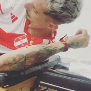 Skone Instagram - Un poco de la aventura por 🇵🇪 estos días. He tenido más actividades que un boyscout pero me voy agradecido por el recibimiento y con ser el 1 freestyler pintado en El Callao. Gracias a todos los que me han dado su cariño estos días , en especial a mis @dimelomakey @metzlacru por ser GOD. Volveremos pronto a la tierra que me cambio la carrera 🙏❤️✈️