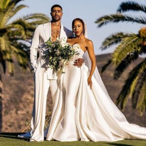 Skyh Alvester Black Instagram - Actress KJ Smith is officially in the Black! 💍 The Sistas star and actor Skyh Black married in fantastic fashion at The Malibu Dream Resort on Sunday, Sept. 3. Tap the link in bio for all photos from their star-studded affair! l 📷: Stanley Babb/ Stanlo Photography