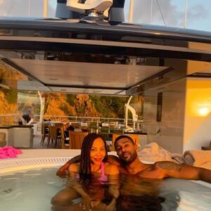 Skyh Alvester Black Instagram - @kjsmithofficial May 6 was the day that God made the incredible soul that is YOU….my wife, my lover, my confidant,  my best friend, my air, & my world. I say it all the time and I’ll say forever while I’m on this earth. You are the BEST thing that’s ever happened to me and my life hasn’t been nothing but incredible since you entered it. To just say the words “I Iove you” wouldn’t even begin to describe how much you mean to me. Today is your day my Queen and we gon take it to the moon take it to starrrrrrsssss! HAPPY BIRTHDAY BABY….I love beyond this lifetime lil mama.