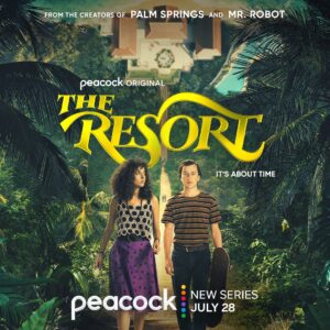 Skyler Gisondo Instagram - Unexpected adventure awaits. Stream ‘The Resort’ July 28th on @peacocktv