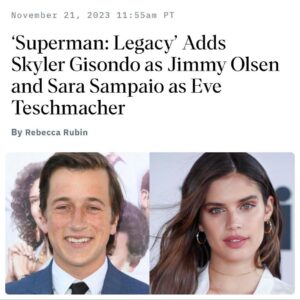Skyler Gisondo Instagram - So grateful to @jamesgunn and @dcofficial for this incredible opportunity. Stoked for the adventure 🍿