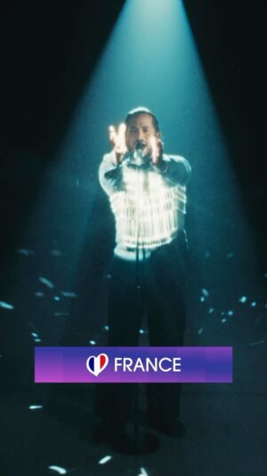 Slimane Nebchi Instagram - Slimane will represent France at the Eurovision Song Contest 2024 with his song Mon Amour! 🇫🇷 #Eurovision2024