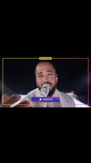 Slimane Nebchi Instagram - Découvrez un aperçu de la deuxième répétition de @slimane pour l’@eurovision ! 🎤🇫🇷
