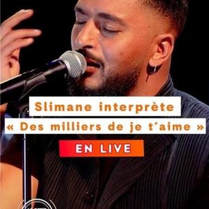 Slimane Nebchi Instagram - Pour son anniversaire, @slimane nous offre la version acoustique de « Des milliers de je t’aime » ❤️ 🎂

#slimane #desmilliersdejetaime #lepetitlive