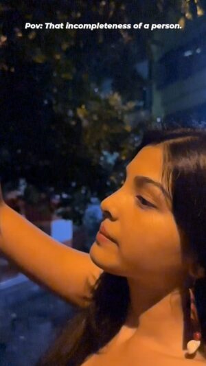 Sneha Deb Instagram - That war between incompleteness and urging of completeness changes many.