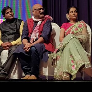 Snigdha Akolkar Instagram - #हिन्दीदिवस के अवसर पर "१४ सितम्बर" का प्रदर्शन। screening of my film on #hindidiwas Yesterday.