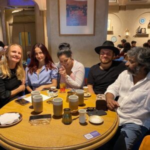 Snigdha Akolkar Instagram - A relaxed Sunday brunch after a long time. Turkish coffee and Egyptian hibiscus tea with swedish friends who are more Indian at heart than most of us. Be blessed 2021.