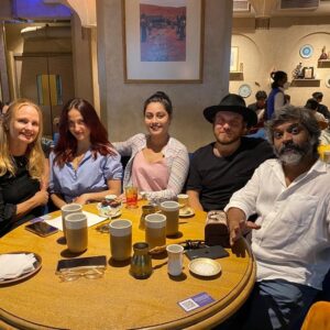 Snigdha Akolkar Instagram - A relaxed Sunday brunch after a long time. Turkish coffee and Egyptian hibiscus tea with swedish friends who are more Indian at heart than most of us. Be blessed 2021.