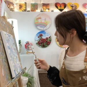 So A-rin Instagram - 내가 좋아하는 색 섞어서