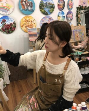 So A-rin Instagram - 내가 좋아하는 색 섞어서
