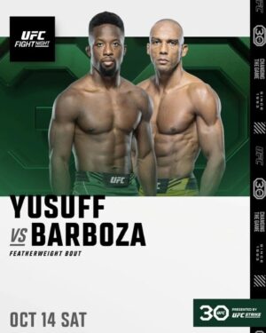 Sodiq Yusuff Instagram - (DMV Stand Up) Last hard sparring day in the books with @soal_carson & @keemaandiop 

Two more hard days left then we’re off to Vegas 

1. Workout with UFC Welterweight @semithejedi tomorrow 
2. Conditioning circuit Saturday 

All other sessions will be just sharping the tools until departure.

Special Shout out to ufc featherweight @topguntuck for helping with this camp and shout out to everyone in the dmv that came out to support. Make sure if you’re local to check out @lifemedinstitute 

#teamlloydirvin #represented