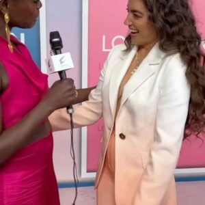Sofia Barclay Instagram - pink carpet last night 💕💗💓🌸with my favourite peeps for @loveagainmovie 
Out in 🇺🇸may 5th & 🇬🇧may 12! im so in love with this film & can’t wait for you to see it!! 

@priyankachopra @samheughan @eshornstein @thunderroadpictures @jimdrewthis @sonypictures @nickjonas @drmadhuakhourichopra 

suit of dreams by the inimitable @eliesaabworld & sparkles by @bulgari ✨🪬🤍 hair by my twin @davidcolvin & makeup by the genius @cygmakeup 🙏🏽