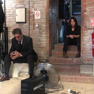 Sofia Essaïdi Instagram - Behind the scenes 😁🤩 OVERDOSE de @oliviermarchalofficiel @primevideofr @gaumont_ @albertoammann @assaadbouab @koolshenofficiel @zoemarchal @samsuchiwa @nicolas_cazale @rodnaima @o_barthelemy @philippecorticchiato @adamabathily @nassimlyes #simonabkarian @guyomcolboc @denisrou @antoine_valay @jeanmariemarion