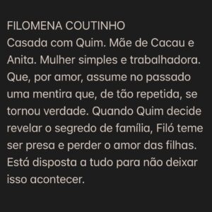 Sofia Nicholson Instagram - Finalmente a nossa Cacau é vossa a partir da próxima 2a feira!
✨✨✨
Na  @tvioficial