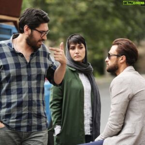 Soheil Beiraghi Instagram - با امیر جان و باران جان پشت صحنه‌ی عرق سرد تابستان ۹۶؛یادش بخیر
.
عکس: امیر حسین جان شجاعی
