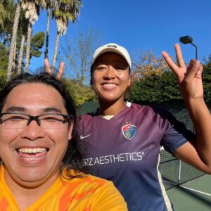 Sōichi Nakaoka Instagram - 大坂なおみ選手と中岡

本日のイッテQで

大坂選手とQtubeやってきました！！

超キュートでハッピーな人でしたー！

#中岡はこの番組でご褒美もらいすぎ
#中岡には荷が重すぎると思う
#でも見て欲しいな
#いいねもらっとけ