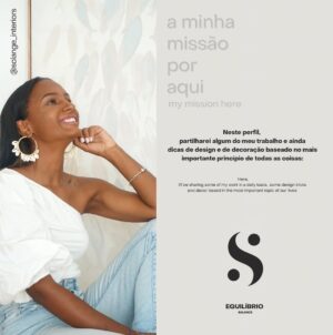 Solange Hilário Instagram - PT l Olá! Sê bem-vindo(a) à minha página. O meu nome é Solange Hilário e sou Designer de Interiores. Aqui poderás acompanhar o meu trabalho e ainda dicas de decoração e design que te ajudarão a potencializar os teus espaços, equilibrando a tua vida. 
Até já! 

EN | Hi there! Welcome to my page. My name is Solange Hilário and I am an Interior Designer. Here you can follow my work and also some decoration and design tips that will help you enhance your spaces, balancing your life.
Stay tuned!

#solangeinteriors #welcome #bemvindo #interiordesigner #designerdeinteriores #homeandsoul #decor #design #lifestyle #balance #equilibrio #life #estilodevida #insideout #lisbon #lisboa #portugal