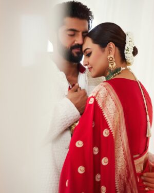 Sonakshi Sinha Instagram - Whattttt a day!!!! The love, the laughter, the togetherness, the excitement, the warmth, the support from every one of our friends, families and teams… it was like the universe came together for two people in love to give them exactly what they’ve always hoped, wished and prayed for ❤️ 
If this is not divine intervention… we dont know what is ✨ 
We are both truly blessed to have each other and so much love protecting us 🧿