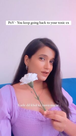 Sonali Sudan Instagram - Tag that person 😂
Audio on loop 🫶🏻 Get reeling guys..

@siddharthkoli.official @aashig09 Happy ? 😂😂

#obedardeya #trendingreels #pov #toxicex