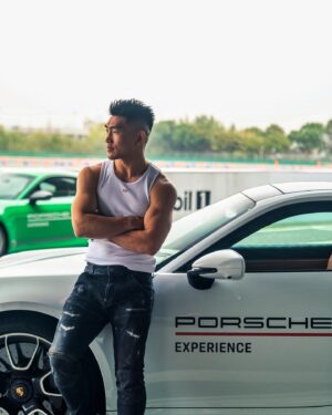 Song Yadong Instagram - Dreams are limitless, speed knows no bounds.👊 #porschelife #songyadong