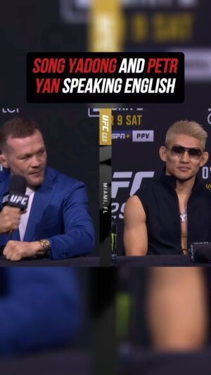 Song Yadong Instagram - That’s one way to make trash talk wholesome 😂 (via @ufc)