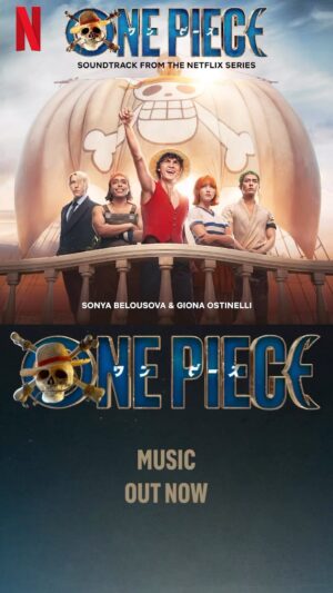 Sonya Belousova Instagram - THE OFFICIAL @onepiecenetflix SOUNDTRACK ALBUM by Sonya Belousova & Giona Ostinelli is OUT NOW on every platform. LINK IN BIO. Go on Spotify and give it LOTS of love.🎶 This record means so much to me and I’m beyond thrilled that it’s finally out. It’s yours now. ENJOY!❤️ Thank you @cinemattic1 & @stevemaeda for being the most incredible captains and navigators and allowing us to become part of your fantastic Straw Hats crew! Ready to set sail! 🙏🏴‍☠️