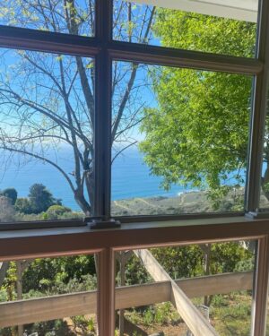Sonya Walger Instagram - If you know, you know… Writing days actually consecutive now, thanks to beautiful view, setting daily time limit and “habit stacking” so I sit down as soon as I’ve showered. Realize I’m late to the game on Atomic Habits but quick, quick go and buy it! It has got me in that chair every day since I read it. So thank you, @jamesclear.