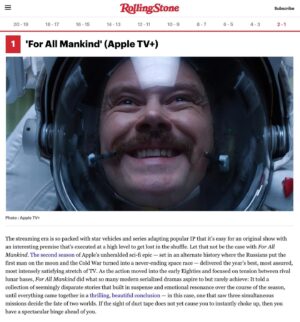 Sonya Walger Instagram - Best TV series of 2021 for @rollingstone ‘the year’s best, most assured, most intensely satisfying stretch of TV.’ 

Such delightful words. Thank you to everyone for your continued love and support for this wonderful show.