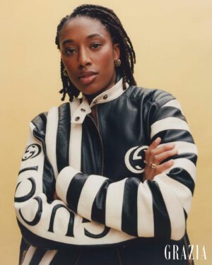 Sophia Brown Instagram - @graziauk X @gucci‘s ‘The Watch List’ TV Stars of 2023

……………………

Photographer: @connorlangford 
Stylist: @julialoui 
Hair: @stefanbertin @thewallgroup using @davines_uk
Make-up: @nohelia.reyes using @guccibeauty
Nails: @emmanailz
Editor in Chief: @hattie_brett
Creative Director @cazroberts
Entertainment Director: @hanna_woodside
Shoot Producer: @nathanhighamshootproducer
Social Media: @fashwithtash
Photographer Assistant: @louiseoates
Style Assistant: izzzzzzc
Hair Assistant: @hairby.maiko
Make-up Assistant: @vivianemelomua
Flowers: @ronnycolbie_uk @sage.flowers