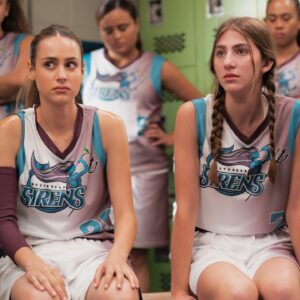 Sophia Mitri Schloss Instagram - Big Shot season 2 !! We’re happy, we’re angsty, we’re silly, we go to prom, we cry once in a while and we hug each other a lot!
I have so much love for these people and can’t believe the entirety of season 2 is out🥰 Dance, rejoice, go watch!!