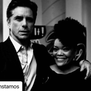 Sophia Mitri Schloss Instagram - What to say at the end of the era that is Big Shot season 1?! (An era for real. I’ve had 2 birthdays during this season.)
I’m so grateful for this show, to have worked with these unbelievably kind and talented people. Can’t wait for the world to see this. 
#Repost @johnstamos 
・・・
That’s a wrap on #BigShot our new show on @disneyplus. I’m so proud of my beautiful, smart, cool costars, our producers, writers and crew, for getting through a rocky, but very productive year shooting this show.  @davidekelleyproductions and @deanlorey and @billdelia have created one of my favorite characters, and favorite work environments of my career.  Can’t wait for you all to see it and our super talented cast. (These young girls are going to be big stars... you just wait! )Big Shot coming soon to @disneyplus