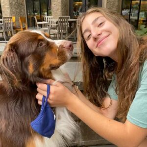 Sophia Mitri Schloss Instagram - college! featuring good places good people good dogs good hats and the mirror that shattered yesterday!