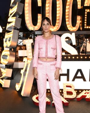 Sophie Auster Instagram - Thank you @chanelofficial for a night to remember #chanelcruise #thinkpink #barbie