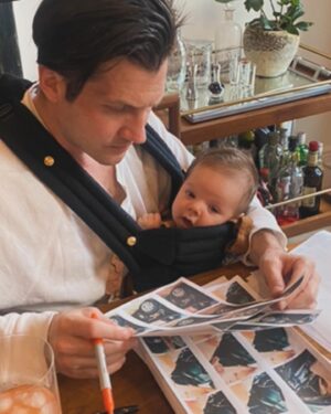 Sophie Auster Instagram - Happy first Father’s Day @spencerostrander We love you and we couldn’t do it without you. ❤️