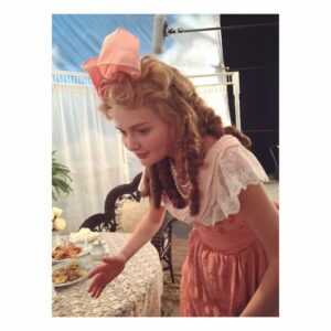 Sophie Kennedy Clark Instagram - The girl with the curls. The first ever movie star. The multi faceted diamond bright firecracker that started Hollywood. Mary Pickford. I live a charmed existence to have gotten to pay homage to you in "The First". It's a wrap. #marypickford #icon #hollywood