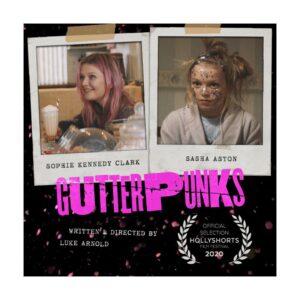 Sophie Kennedy Clark Instagram - Really THRILLed that Gutterpunks - Our rebellious, candy coated, 90s girl power short written & Directed by @longlukearnold and produced by me @sophiekennedyclark and Alex Preston is a part of the @hollyshorts festival. 11.11 🤘🏻💓 
We Couldn’t have done it without the performances of the wickedly talented Sasha Aston, @lukemably and @kttunstall who also wrote the most badass song! The utter filmic magic of @garyshawdop and the fantastic work of @alexanderbradleycomposer @guyfelix @amyaliceneill @katiebeveridgemakeup 
@circle.collective 

📸 @whatsupflo ❤️

Fuck yeah. #youdoyoubabe
#90s #pinkhairdontcare #troll #film 💓👩🏻‍🎤
