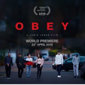 Sophie Kennedy Clark Instagram - Fucking ecstatic to announce that Obey is having its world premiere @tribeca #filmfestival - link in bio - it was a delight mavericking around #hackney with this cast and crew!🤘🏻🥃💋⚡️🚬 @marcus_rudda @samdgittins @tniamiller #Tribeca2018