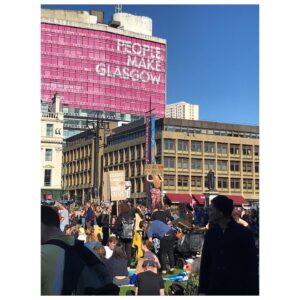 Sorcha Groundsell Instagram - ‘People Make Glasgow’ indeed. #climatestrike in the homeland ❤️