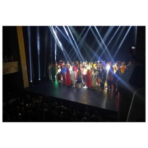 Sorcha Groundsell Instagram - Thank you so much @gucci and @lallo25 for giving my first incredible, beautiful, crazy experience of a fashion show. It was a work of art, and despite looking like I’m about to punch someone in this photo, I’m so glad and honoured I could be there to see it (and to be in the same room as Jane Birkin!!) I loved every second.

Styling by the genius @aimeecroysdill 🖤