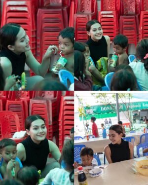 Sovattey Sary Instagram - Happiest birthday to me ever 🎉 🎂🥳 😇💕🙏

I couldn’t describe how grateful I am to this world 🌎 So grateful that I want to share the gratitude and blessings with everyone 🥰 I’m really thankful that I get to spend my birthday with the kids today 🙏 I wish the best of the world to them 🎁😇

First of all, I’d like to thank my parents for your hard and heart work in bringing me to this beautiful world and also for your contribution today. Special thanks to all my beloved people who are kind and beautiful inside out for being a part of today, such as thanks to my MW National Director, P Bunkerd, for sponsor the milk, thanks to my dear friends who have contributed their kindness through my ABA such as brother Vutha, Sophorn, Tith, my mum, P Bunkerd, and last but not least, thanks to my dear friends, Ousa, Vichhay, Srey Nat for coming to help and share your kindness here in person.

ថ្ងៃកំណើតដ៏រីករាយបំផុតរបស់ខ្ញុំ 🎂🥳 😇💕🙏

🌎🌎🌎🌎🌎🌎💕💕💕💕💕💕💕😇😇😇😇😇

ខ្ញុំមិនអាចបរិយាយអំពីការដឹងគុណចំពោះពិភពលោកនេះប៉ុណ្ណាយ៉ាងណានោះទេ 🌎 ដឹងគុណខ្លាំងដែលធ្វើឲ្យខ្ញុំចង់ចែករំលែកការដឹងគុណនិងពរជ័យដល់អ្នករាល់គ្នា 🥰 ខ្ញុំពិតជាមានក្ដីរីករាយខ្លាំងណាស់ដែលខ្ញុំបានចំណាយពេលខួបកំណើតរបស់ខ្ញុំជាមួយនឹងកូនៗក្មេងៗនៅថ្ងៃនេះ 🙏 ខ្ញុំសូមជូនពរឱ្យអ្វីៗល្អបំផុតពិភពលោកកើតមានដល់ពួកគេ 🎁😇

ឆ្លៀតក្នុងឱកាសនេះ ជាដំបូង ខ្ញុំសូមថ្លែងអំណរគុណចំពោះឪពុកម្តាយរបស់ខ្ញុំចំពោះការខិតខំប្រឹងប្រែង និងបេះដូងរបស់អ្នកក្នុងការបង្កើតនិងចិញ្ចឹមបីបាច់ថែរក្សាខ្ញុំនៅក្នុងពិភពលោកដ៏ស្រស់បំព្រងនេះ និងសម្រាប់ការរួមចំណែករបស់អ្នកទាំងពីរនៅថ្ងៃនេះផងដែរ។ សូមអរគុណជាពិសេសចំពោះមនុស្សជាទីស្រលាញ់ទាំងអស់ដែលមានចិត្តល្អ និងបេះដូងដ៏ស្រស់ស្អាតទាំងក្នុងនិងក្រៅដែលបានចូលរួមជាចំណែកក្នុងថ្ងៃនេះ ដូចជាអរគុណដល់នាយកគ្រប់គ្រងថ្នាក់ជាតិរបស់ស្ថាប័នបវរកញ្ញាពិភពលោកគឺលោក Bunkerd ដែលបានឧបត្ថម្ភទឹកដោះគោ សូមអរគុណដល់មិត្តជាទីរាប់អានដែលបានចូលរួមចំណែកដោយសប្បុរសតាមរយៈ ABA របស់ខ្ញុំ ដូចជា បងប្រុស វុត្ថា ប្អូនសោភ័ណ្ឌ ទិត្យ អ្នកម្ដាយ ភី ប៊ុនឃើដ និងចុងក្រោយក៏សូមអរគុណដល់បងប្អូនជាទីរាប់អានមានដូចជា ឧស្សាហ៍ វីឆៃ ស្រីណែត ដែលបានមកជួយ និងចែករំលែកក្តីស្រឡាញ់នៅទីនេះដោយផ្ទាល់។
#happybirthday #birthdaycelebration #sharingiscaring #charityevent #missworldcambodia #missworld #sovatteysary #gratitude🙏