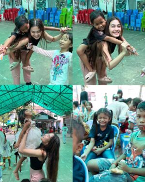 Sovattey Sary Instagram - Happiest birthday to me ever 🎉 🎂🥳 😇💕🙏

I couldn’t describe how grateful I am to this world 🌎 So grateful that I want to share the gratitude and blessings with everyone 🥰 I’m really thankful that I get to spend my birthday with the kids today 🙏 I wish the best of the world to them 🎁😇

First of all, I’d like to thank my parents for your hard and heart work in bringing me to this beautiful world and also for your contribution today. Special thanks to all my beloved people who are kind and beautiful inside out for being a part of today, such as thanks to my MW National Director, P Bunkerd, for sponsor the milk, thanks to my dear friends who have contributed their kindness through my ABA such as brother Vutha, Sophorn, Tith, my mum, P Bunkerd, and last but not least, thanks to my dear friends, Ousa, Vichhay, Srey Nat for coming to help and share your kindness here in person.

ថ្ងៃកំណើតដ៏រីករាយបំផុតរបស់ខ្ញុំ 🎂🥳 😇💕🙏

🌎🌎🌎🌎🌎🌎💕💕💕💕💕💕💕😇😇😇😇😇

ខ្ញុំមិនអាចបរិយាយអំពីការដឹងគុណចំពោះពិភពលោកនេះប៉ុណ្ណាយ៉ាងណានោះទេ 🌎 ដឹងគុណខ្លាំងដែលធ្វើឲ្យខ្ញុំចង់ចែករំលែកការដឹងគុណនិងពរជ័យដល់អ្នករាល់គ្នា 🥰 ខ្ញុំពិតជាមានក្ដីរីករាយខ្លាំងណាស់ដែលខ្ញុំបានចំណាយពេលខួបកំណើតរបស់ខ្ញុំជាមួយនឹងកូនៗក្មេងៗនៅថ្ងៃនេះ 🙏 ខ្ញុំសូមជូនពរឱ្យអ្វីៗល្អបំផុតពិភពលោកកើតមានដល់ពួកគេ 🎁😇

ឆ្លៀតក្នុងឱកាសនេះ ជាដំបូង ខ្ញុំសូមថ្លែងអំណរគុណចំពោះឪពុកម្តាយរបស់ខ្ញុំចំពោះការខិតខំប្រឹងប្រែង និងបេះដូងរបស់អ្នកក្នុងការបង្កើតនិងចិញ្ចឹមបីបាច់ថែរក្សាខ្ញុំនៅក្នុងពិភពលោកដ៏ស្រស់បំព្រងនេះ និងសម្រាប់ការរួមចំណែករបស់អ្នកទាំងពីរនៅថ្ងៃនេះផងដែរ។ សូមអរគុណជាពិសេសចំពោះមនុស្សជាទីស្រលាញ់ទាំងអស់ដែលមានចិត្តល្អ និងបេះដូងដ៏ស្រស់ស្អាតទាំងក្នុងនិងក្រៅដែលបានចូលរួមជាចំណែកក្នុងថ្ងៃនេះ ដូចជាអរគុណដល់នាយកគ្រប់គ្រងថ្នាក់ជាតិរបស់ស្ថាប័នបវរកញ្ញាពិភពលោកគឺលោក Bunkerd ដែលបានឧបត្ថម្ភទឹកដោះគោ សូមអរគុណដល់មិត្តជាទីរាប់អានដែលបានចូលរួមចំណែកដោយសប្បុរសតាមរយៈ ABA របស់ខ្ញុំ ដូចជា បងប្រុស វុត្ថា ប្អូនសោភ័ណ្ឌ ទិត្យ អ្នកម្ដាយ ភី ប៊ុនឃើដ និងចុងក្រោយក៏សូមអរគុណដល់បងប្អូនជាទីរាប់អានមានដូចជា ឧស្សាហ៍ វីឆៃ ស្រីណែត ដែលបានមកជួយ និងចែករំលែកក្តីស្រឡាញ់នៅទីនេះដោយផ្ទាល់។
#happybirthday #birthdaycelebration #sharingiscaring #charityevent #missworldcambodia #missworld #sovatteysary #gratitude🙏