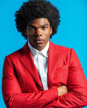 Spence Moore II Instagram - Haute 4 Red October 

THANK YOU @vman for this amazing opportunity! An amazing experience overall and I am forever grateful!

Red Jacket @versace 
Photography: @douginglish 
Fashion: @nicolaformichetti 
Art Direction: @gabrielebaldotto 
Grooming: @saishabeecham 
Casting: @itboygregk 
❤️: @nickifioravante