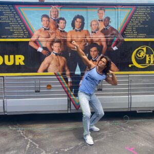 Spencer Boldman Instagram - What a blast this project has been with the best in the biz. All 8 episodes of @wtchippendales are now available on @hulu . Binge away 🥩💸