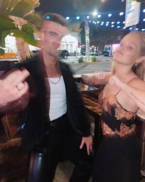 Spencer Boldman Instagram - hbd to my baby b 🖤🍾