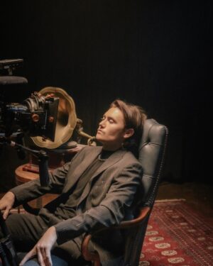 Spencer MacPherson Instagram - @theanagolja is making some great music and I was very happy to be a part of her new music video. Its connection to @kidshelpphone is a cause Im grateful to be able to help support. Everyone involved did such a great job bringing this fever dream to life.