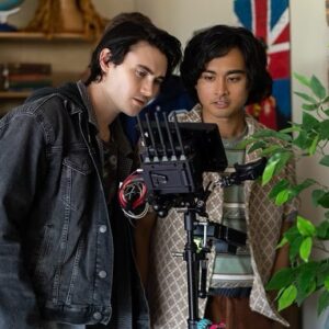 Spencer MacPherson Instagram - Check out the first 3 episodes of #SchoolSpirits on @paramountplus  @awesomenesstv and a massive thank you to @trinrage and @n.trinrud for dreaming up this story and trusting me to be a part of telling it. 📸by @kiarita_